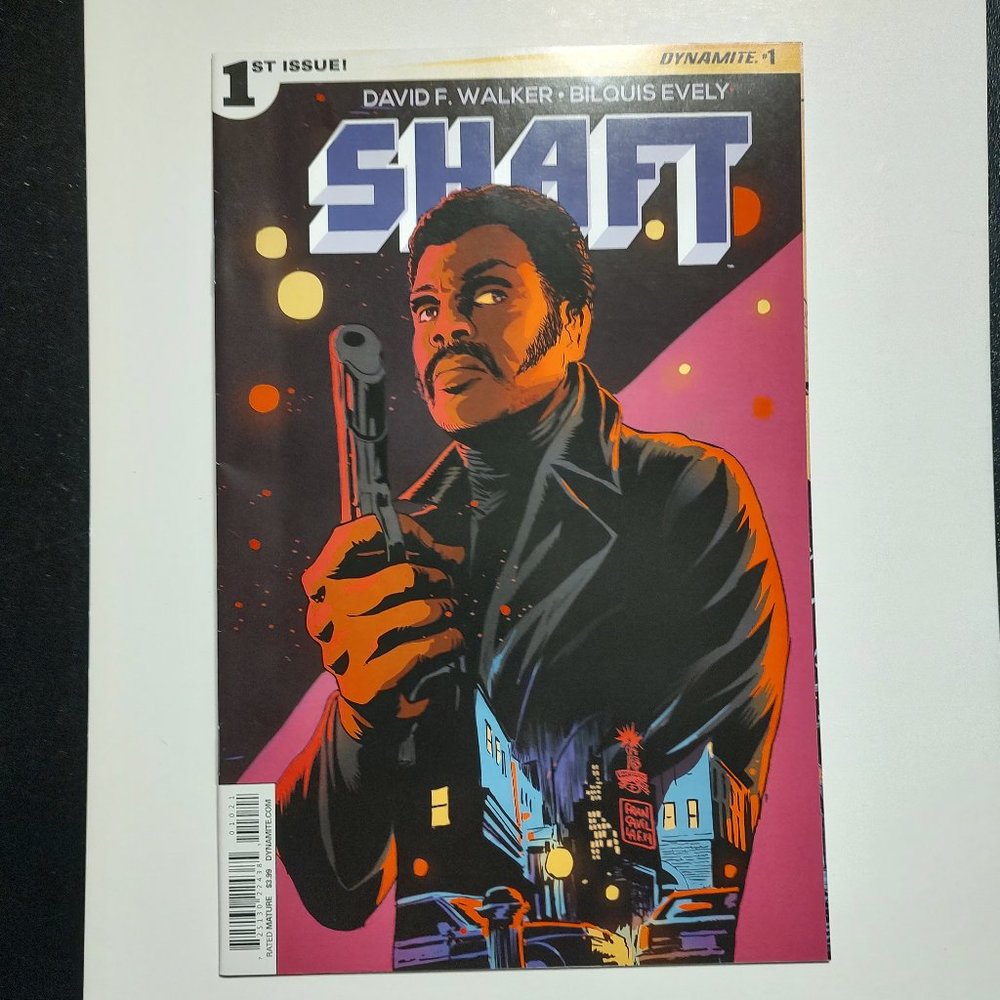 SHAFT #1 VARIANT COVER BY FRANCESCO FRANCAVILLA WRITTEN BY DAVID WALKER DEC 2014